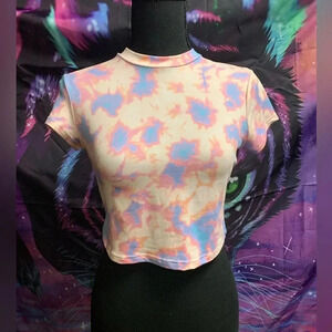 Tie-dye crop top never worn